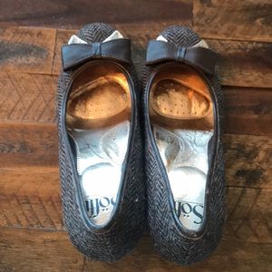 Sofft herringbone heels